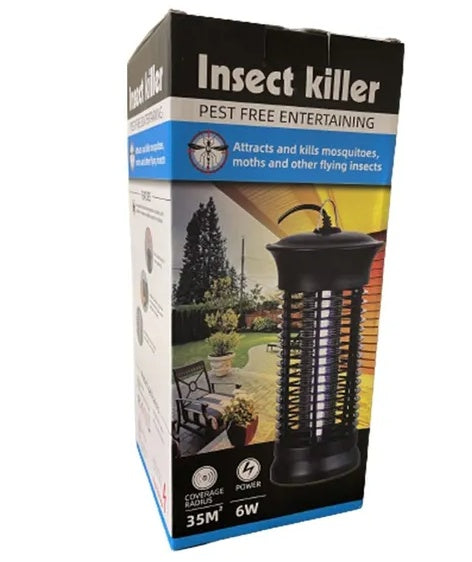 Electric Fly Gnat Killer Lamp Pests Fly Insect Trap Mosquito Bug Zapper 4,000V