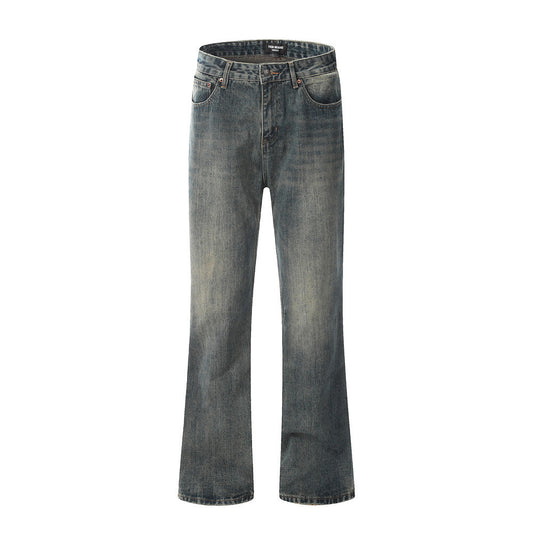 Vintage Washed Skinny Jeans For Men