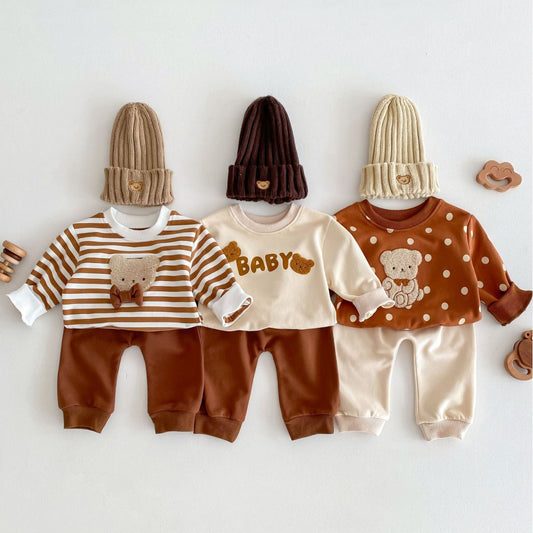 Ins Clothes For Babies Spring Baby Bear Suit